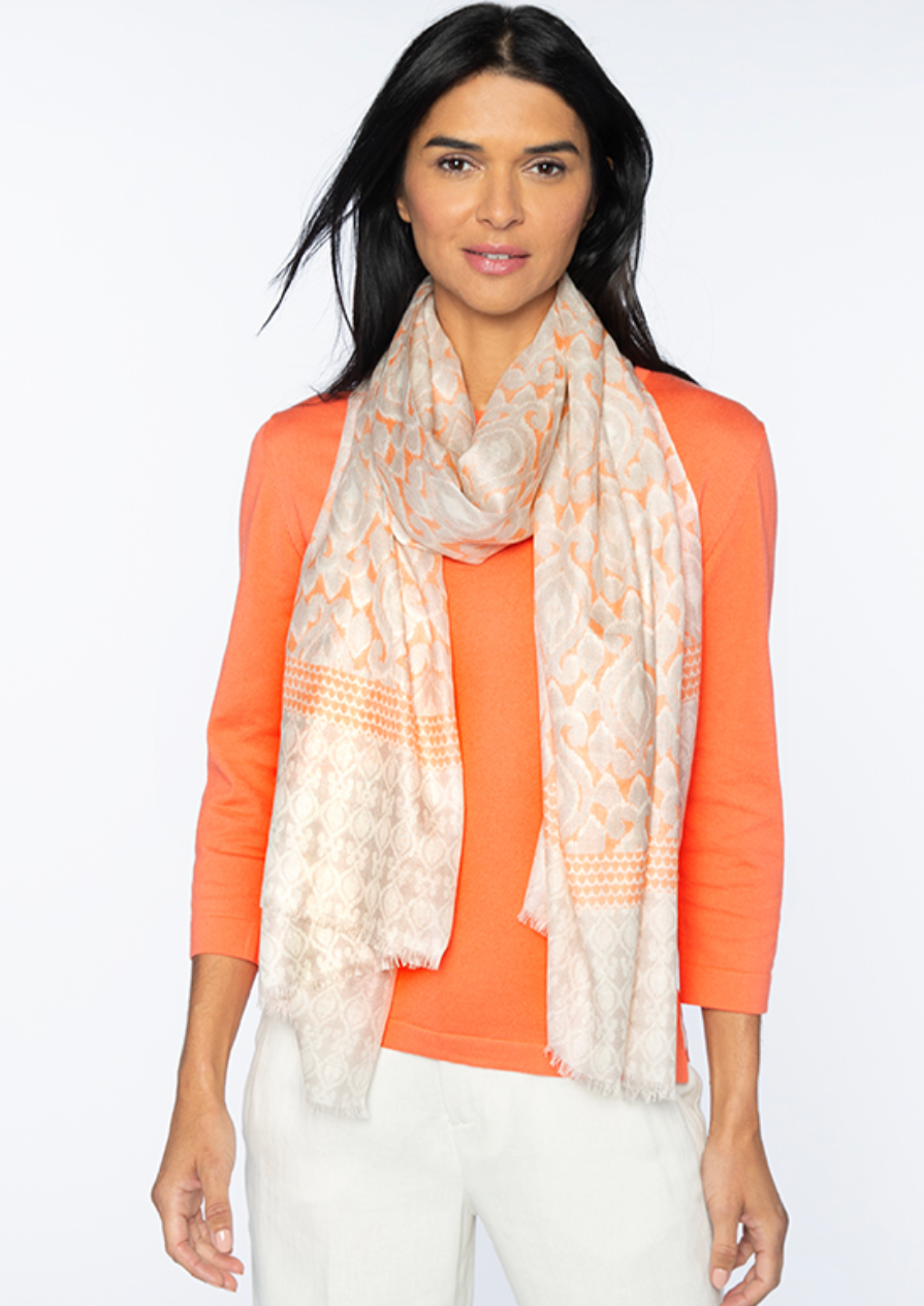 Kinross Algarve Print Scarf