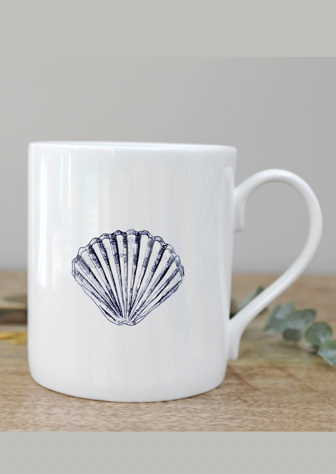 Scallop Shell Mug