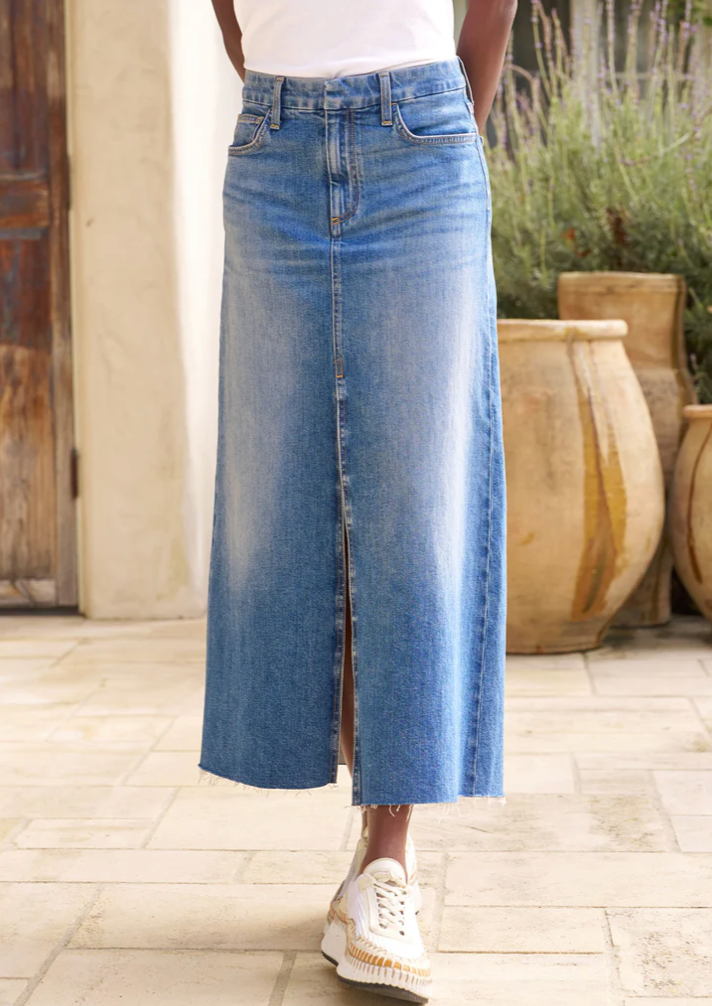 F&E Donnybrook Denim Midi Skirt