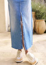 F&E Donnybrook Denim Midi Skirt