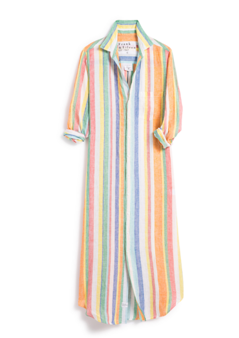 F&E Rory Multi Color Stripe Dress