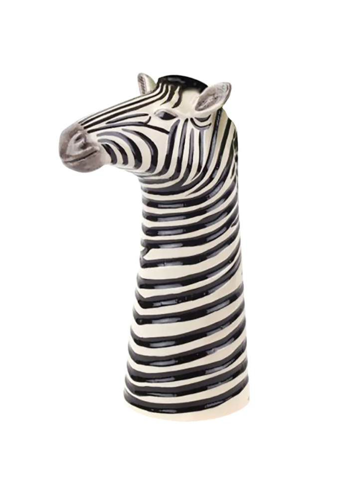 Zebra Flower Vase