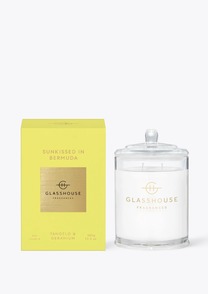 Glasshouse Sunkissed In Bermuda Candle