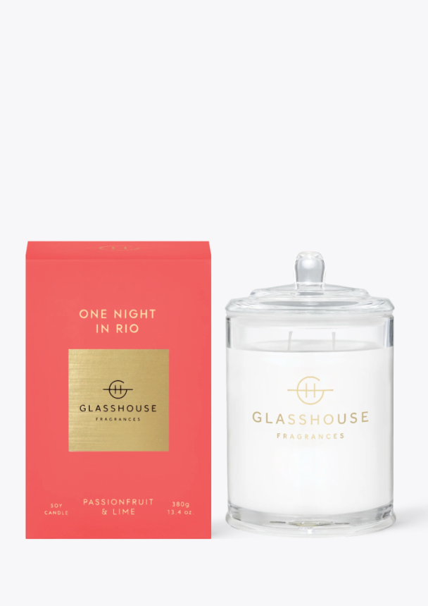 Glasshouse One Night In Rio Candle