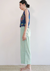 Fennel Aqua Stripe Pants
