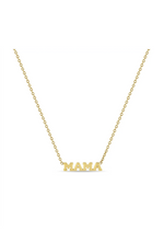 Zoe Chicco 14k Itty Bitty MAMA Necklace