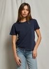 Perfectwhitetee Harley Navy Tee