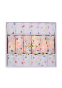 Multicolor Star Confetti Crackers