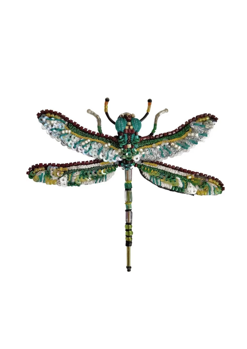 Green Darner Dragonfly Brooch