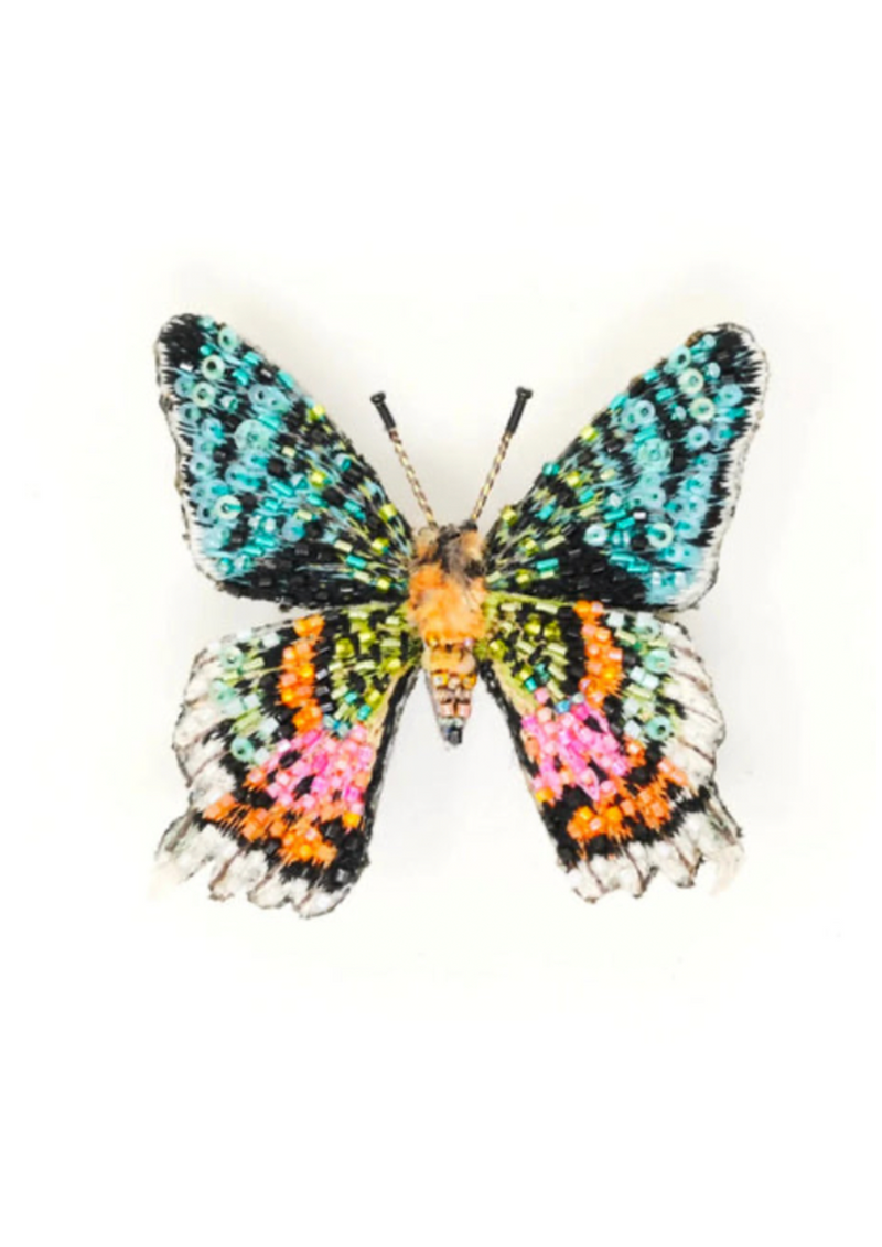 Madagascar Sunset Moth Brooch