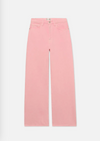 FRAME Le Jane Wide Leg Crop Dusty Pink