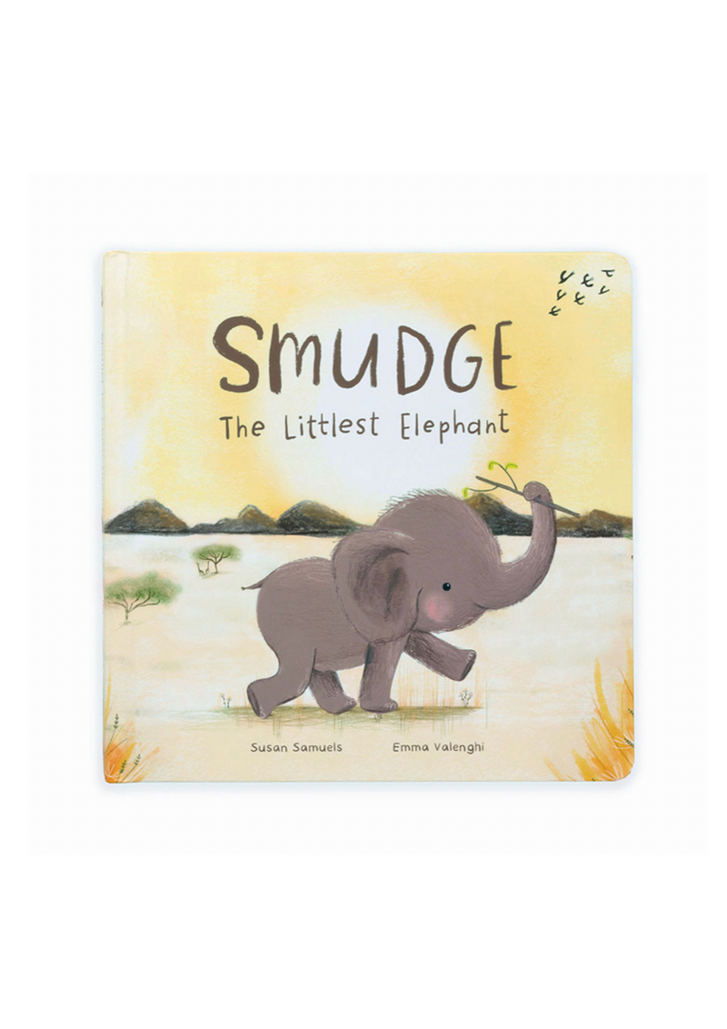 Jellycat Smudge The Littlest Elephant Book