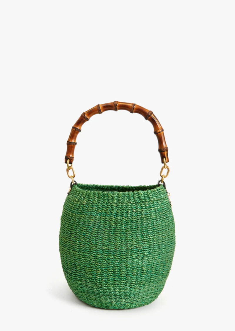 Clare V Pot De Miel With Bamboo Handle OMO Jewels Gifts