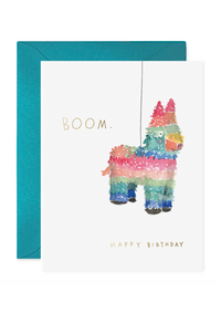 Piñata Birthday Card