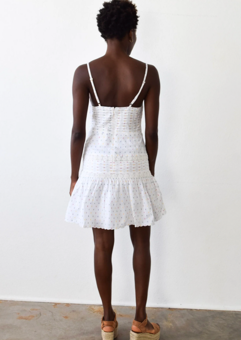 NAW Elle Short Dress Swiss Dot