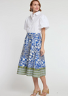 Gloria Ceramic Tile Print Skirt