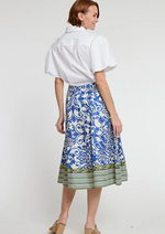 Gloria Ceramic Tile Print Skirt