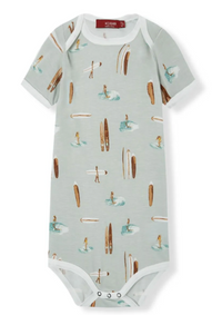 Vintage Surf Bamboo Short Sleeve One Piece
