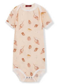 Seashells Bamboo Short Sleeve One Piece