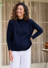 F&E Monterey Navy Sweater