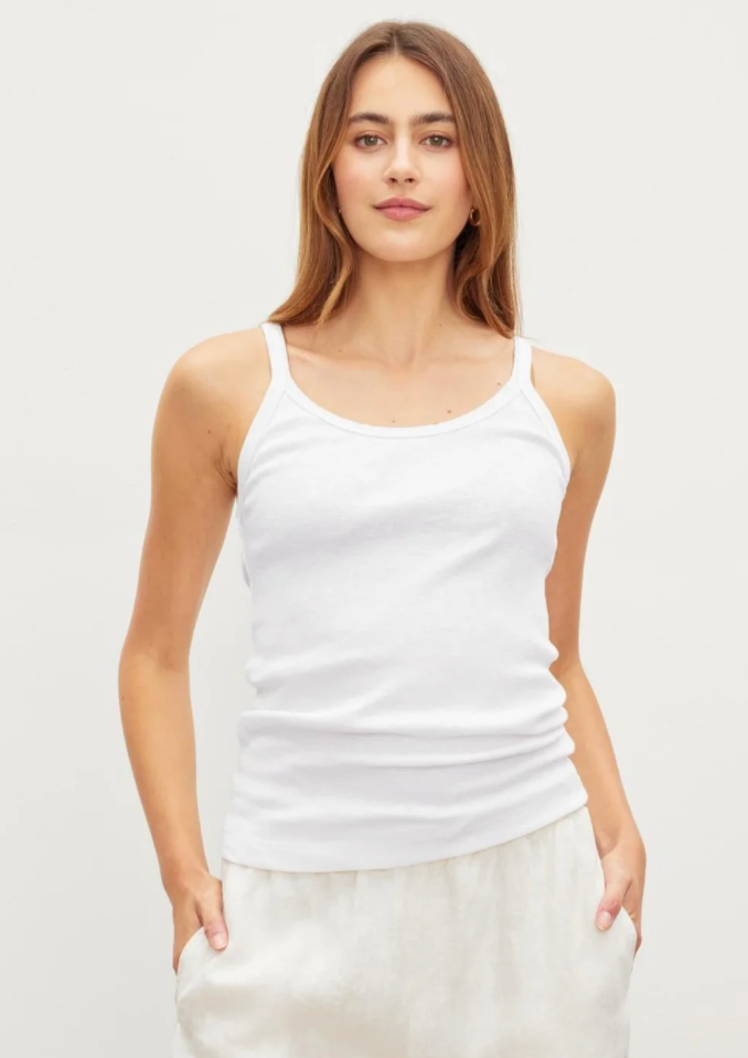 Velvet Aliza Ribbed Tank