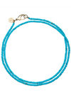 Jane Win Double Wrap Turquoise Necklace