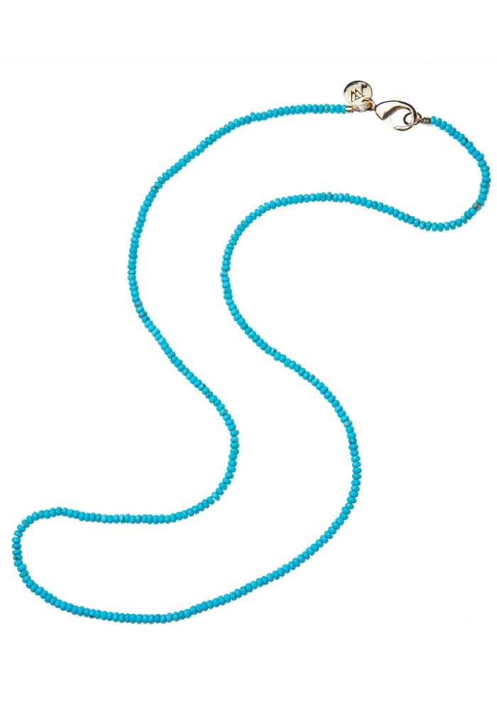 Jane Win Double Wrap Turquoise Necklace