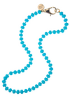 Jane Win Turquoise Beaded Necklace