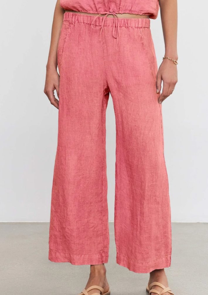 Velvet Lola Linen Pants Aloha