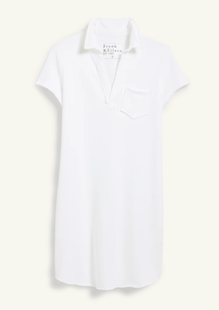 F&E Lauren Triple Fleece Polo Dress
