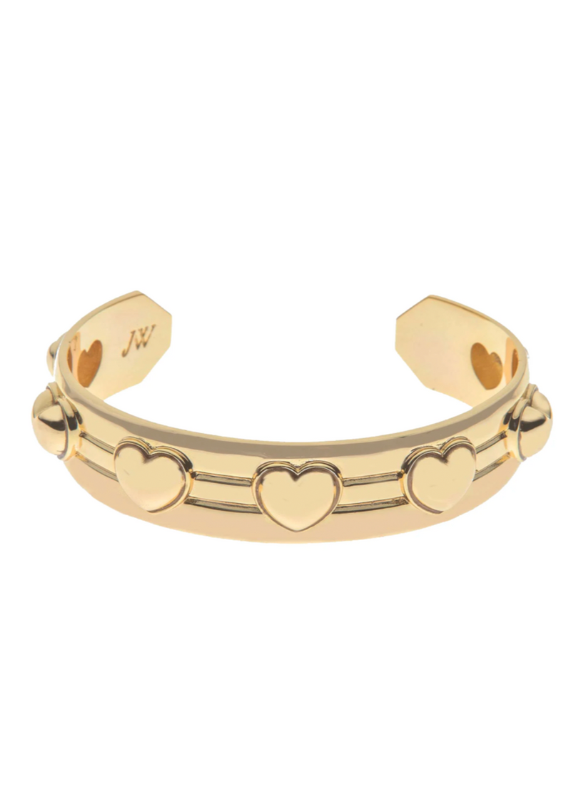 Jane Win Love Set In Stone Heart Cuff