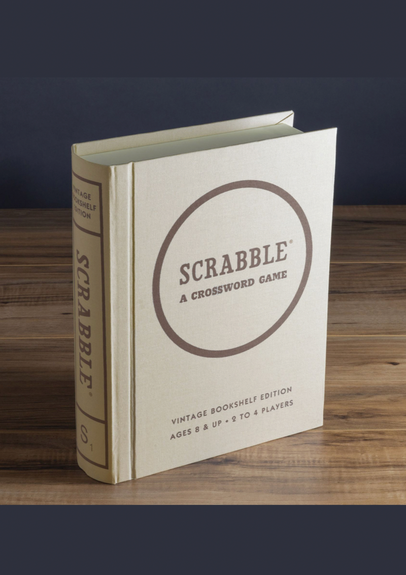 Scrabble Vintage Bookshelf Edition