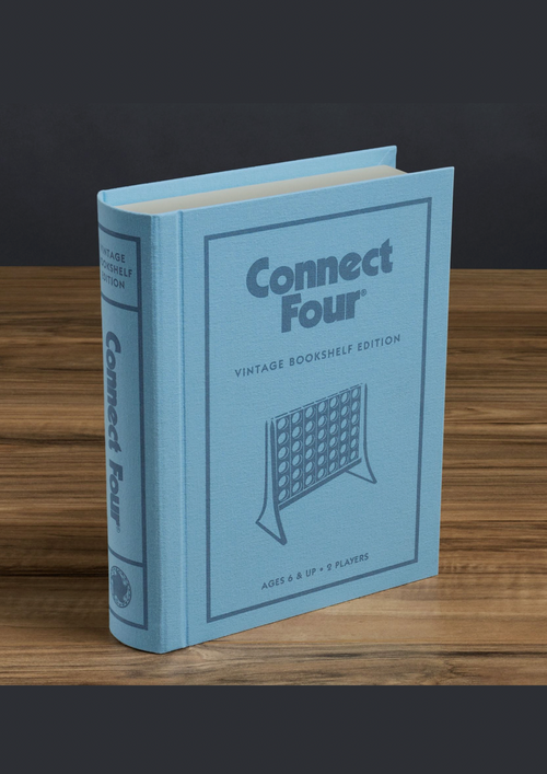 Connect 4 Vintage Bookshelf Edition
