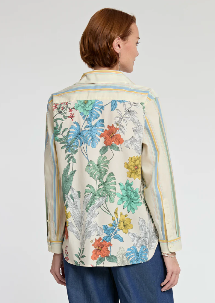 Halsey Long Sleeve Awning Stripe Shirt