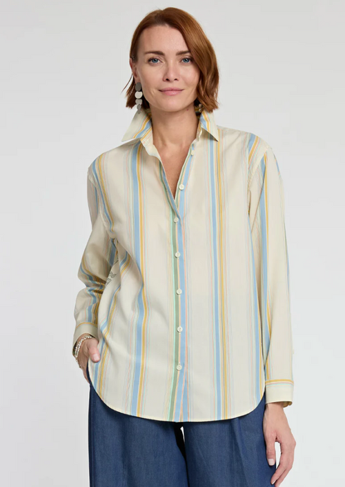 Halsey Long Sleeve Awning Stripe Shirt