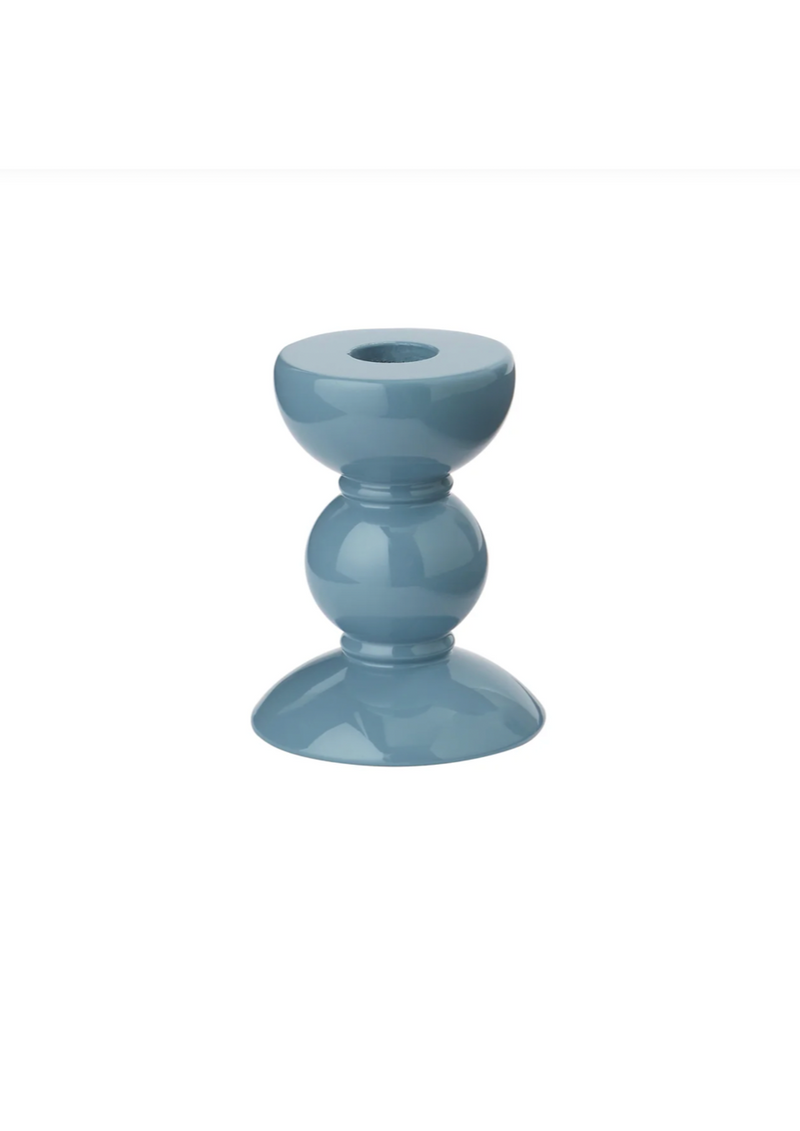 Chambray Blue Bobbin Candlestick Short