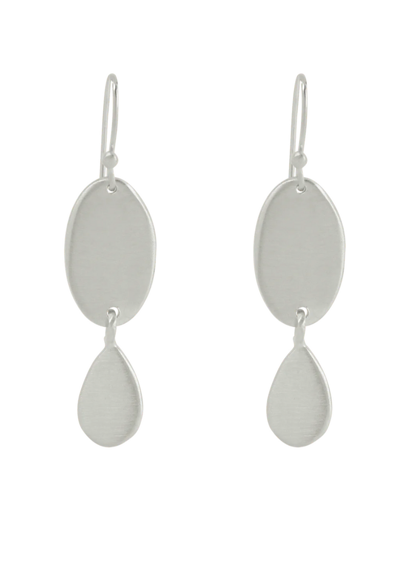 Sterling Double Drop Earrings