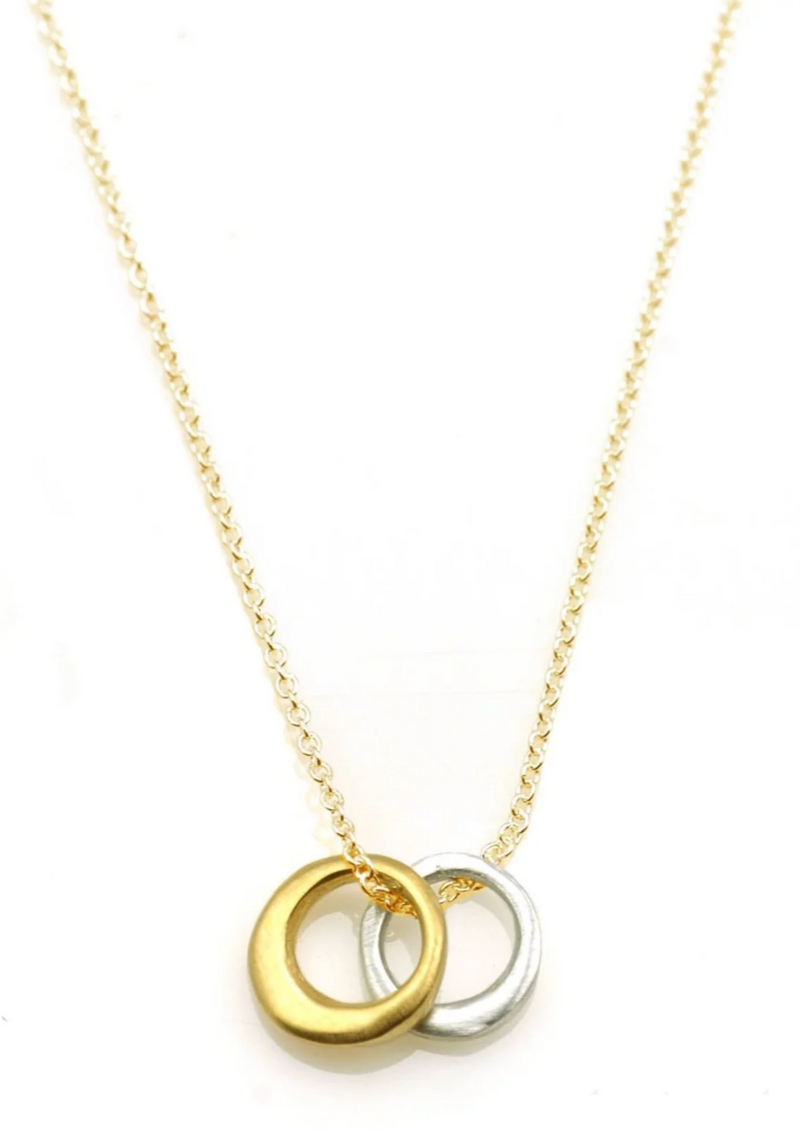 Two Little Circles Necklace