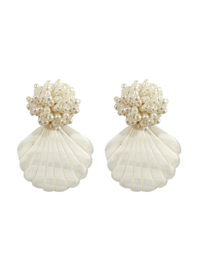 Bessie Shell Earrings