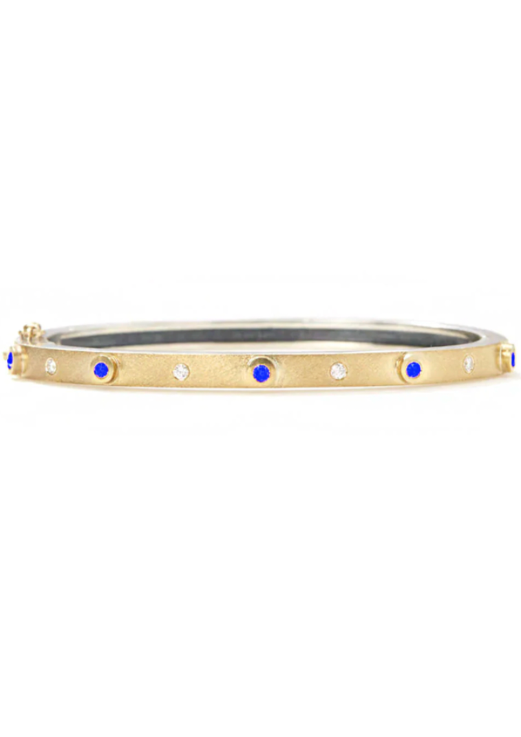Rene Escobar Junia Sapphire & Diamond Bracelet