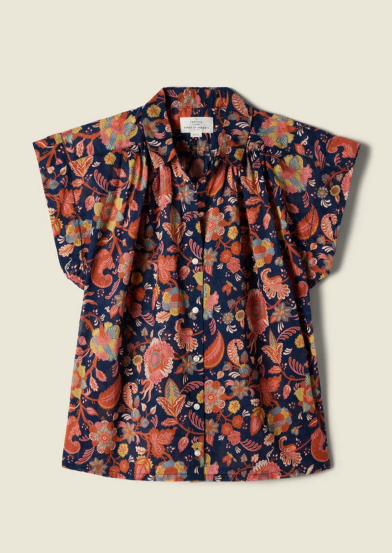 Trovata Della Shirt Paisley Shore