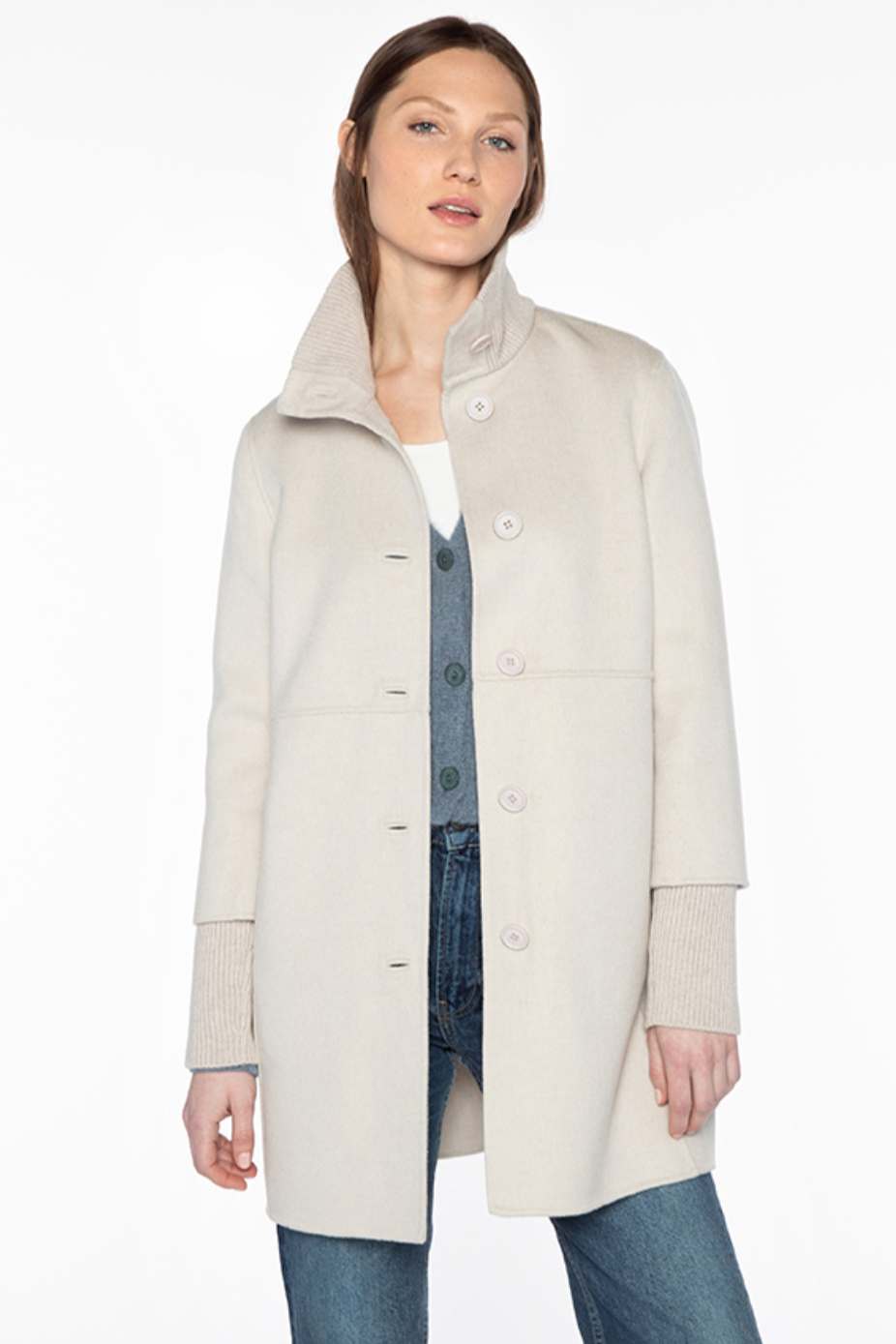 Kinross Button Front Coat