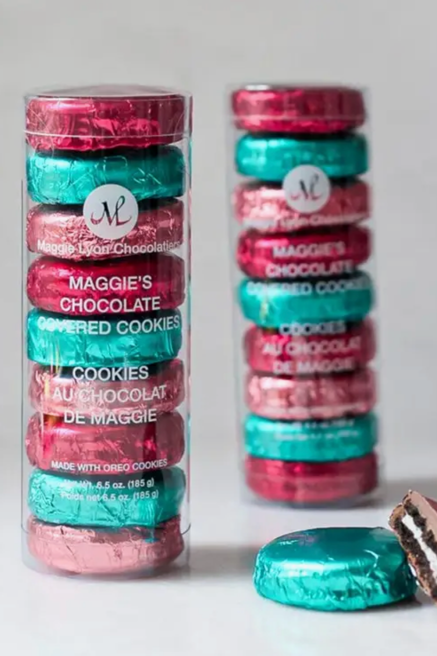 Maggie Lyon Spring Chocolate Covered Cookies
