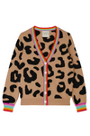 Jumper 1234 Leopard Rainbow Cashmere Cardigan