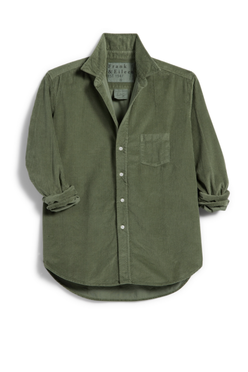 F&E Eileen Corduroy Forest Shirt