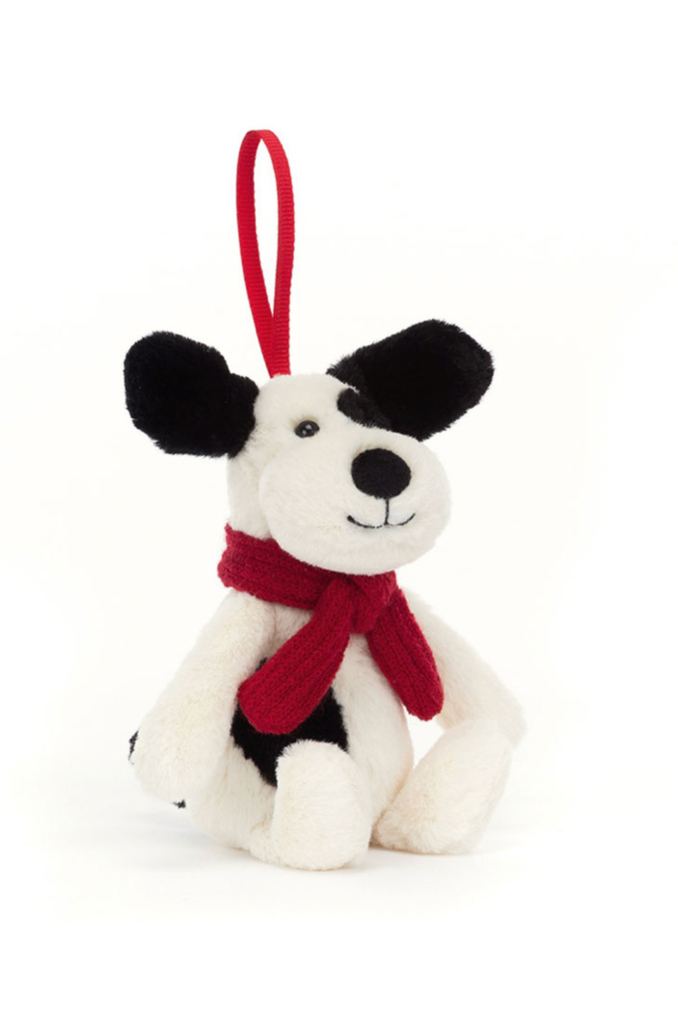 Jellycat Bashful Puppy Ornament