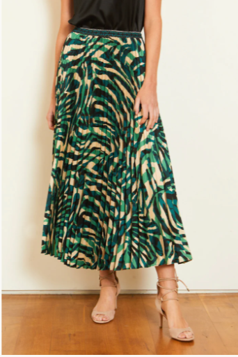 Mia Rhythmic Zebra Skirt