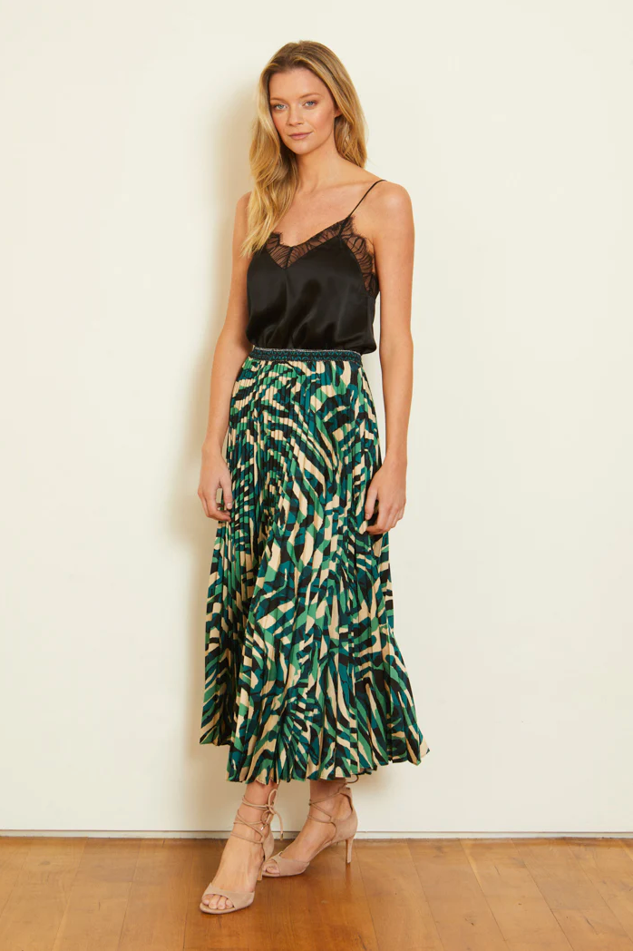 Mia Rhythmic Zebra Skirt
