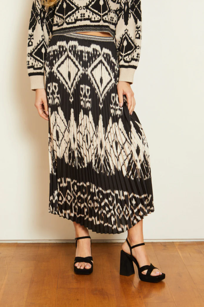 Lucille Ikat Tapestry Skirt