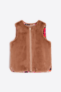 Vilagallo Naomi Reversible Crochet Vest